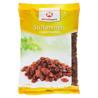 Märsch Sultaninen ungeschwefelt 500 g