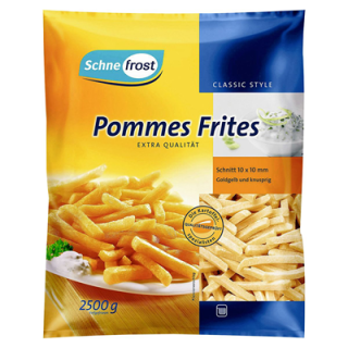 Y Schneefrost Pommes 10x10 / 2.5kg