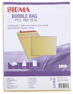 Sigma Luftpolstertaschen 172 mm  x  225 mm - 10 Stück