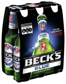 Becks Blue Alkoholfrei 6x0.33 L