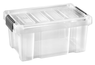 Tarrington House Clear Box mit Deckel Transparent