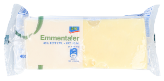 aro Emmentaler 45 % Fett - 400 g Packung
