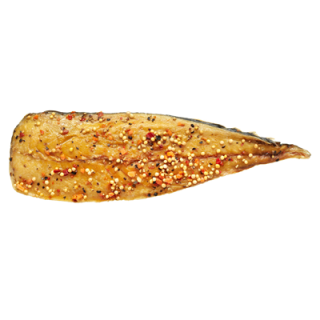 Makrelenfilet geräuchert / Pfeffer je kg (ca. 100g)