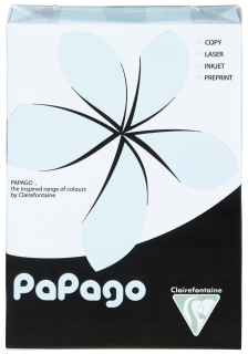 Papago DIN A4 Kopierpapier Himmelblau 80 g/m² - 500...