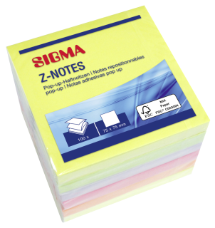 Sigma Z-Notes - 6 x 100 Blatt