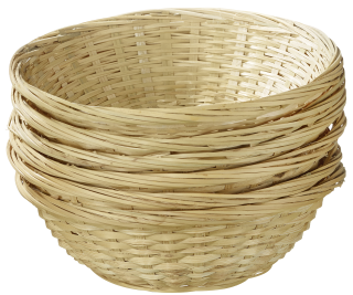 aro Bambuskorb 6 tlg. rund Ø 23 cm