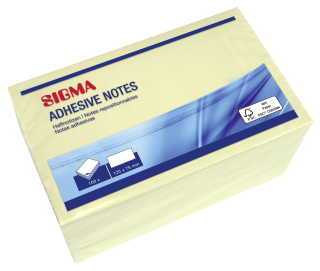 Sigma Haftnotizen - 6 x 100 Blatt