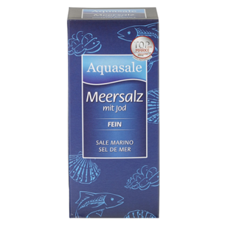 Meersalz Aquasale mit Jod 500g