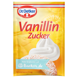 Dr. Oetker Vanillin Zucker – 10 x 8 g Packung