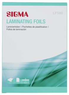 Sigma Laminierhüllen LF580 A5 DIN A5 - 100 Stück