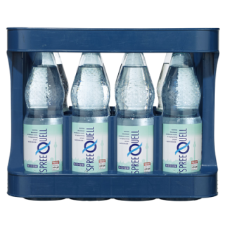 Spreequell Mineralwasser Medium 12x1 L