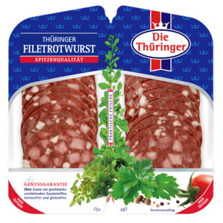 Die Thüringer Thüringer Filetrotwurst 100g