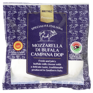 METRO Premium Büffelmozzarella DOP - 125 g Packung