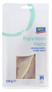 Aro Forellenfilet geräuchert 125g