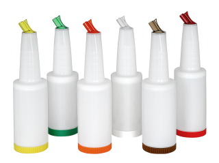 Fuchs Aufbewahrungsflasche Bottle-Pour-Master Weiß