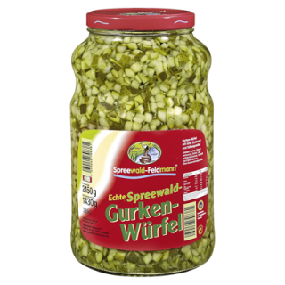 Y Spreewald Gewürzgurken gewürfelt 2650ml