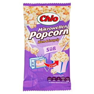 Chio Mikrowellen Popcorn süß - 100 g Beutel