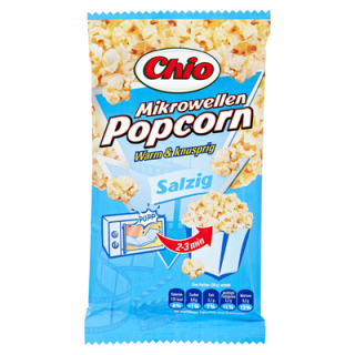 Chio Mikrowellen Popcorn Salzig - 1 x 100 g Beutel