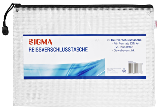 Sigma Reißverschlußtasche A4