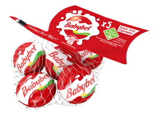 Mini Babybel Käse-Snack Original Natur 45% - 100 g Netz
