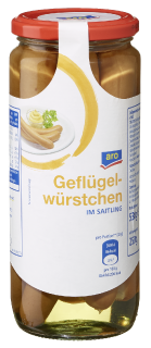 Aro Geflügel- Würstchen 250 g