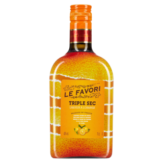 Le Favori Triple Sec 40 % Vol. mit Orangengeschmack 0,7 l Flasche