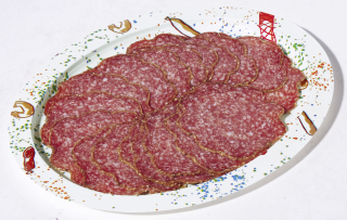Wiltmann Salami mit feinem Pfeffermantel - 80 g Stück
