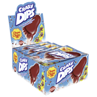 Chupa Chups Crazy Dips - 24 x 14 g Tray