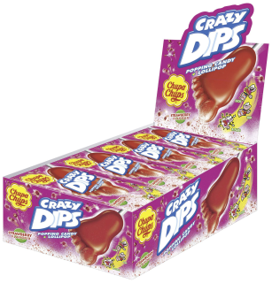 Chupa Chups Crazy Dips - 24 x 14 g Tray
