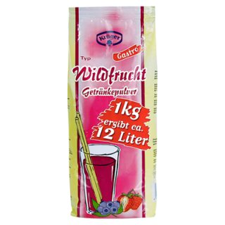 Krüger Gastro Getränkepulver -Wildfrucht- 1000g