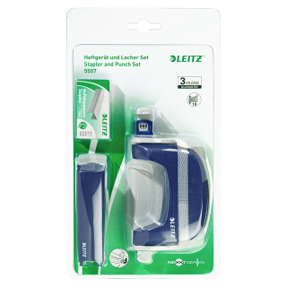 Leitz Hefter & Locher Set Retro Chic Mini