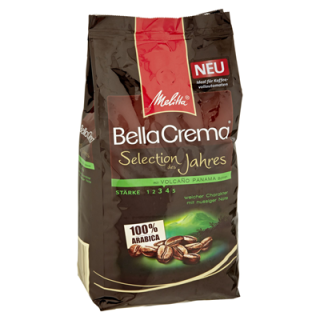 Melitta Bella Crema Selection des Jahres ganze Bohne 1 kg Beutel