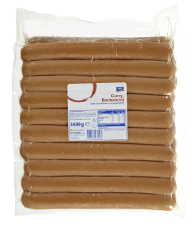 aro Curry Bockwurst - 3,60 kg