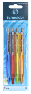 Schneider Kugelschreiber K20 Icy Colours - 4 Stück