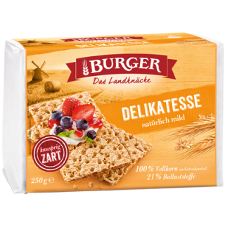 Burger Knäckebrot Delikatesse Delikatess aus 100 %...