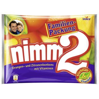 Nimm2 Fruchtbonbons - 1 x 429 g Beutel