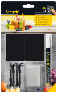 Securit Kreidetafel Tags