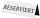 Securit Tisch-Schild