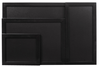Securit Tischkreidetafel A7 L-Form
