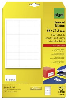 Sigel LA101 Universaletiketten