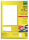 Sigel Universal Etiketten A4 No. LA132 36 mm  x  70 mm Weiß - 100 Blatt A4 bzw. 2400 Etiketten