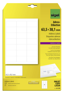Sigel LA320 Adressetiketten