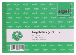 Sigel DIN A6 quer Ausgabebelege