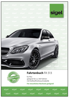 Sigel FA513 Fahrtenbuch A5