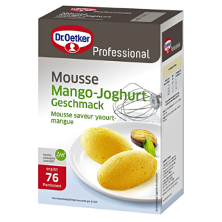 Dr. Oetker Professional Mousse Mango-Joghurt ohne Kochen...