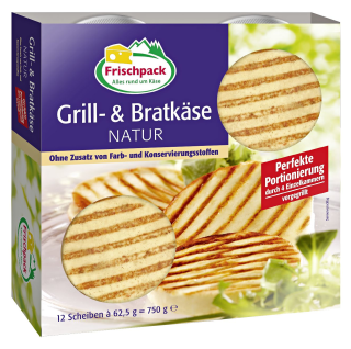 Frischpack Grill & Bratkäse Natur 45 % Fett 750 g