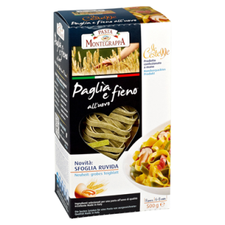 MONTEGRAPPA TAGLIATELLE PAGLIA E FIENO NO. 5 500G