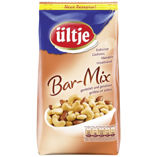 Ültje Bar Mix Mix aus Erdnüssen, Cashews, Mandeln und Haselnüssen. 1 kg Beutel