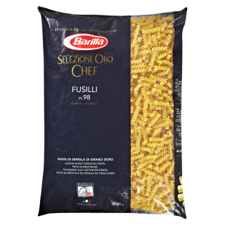Barilla Selezione Oro Chef Fusilli - 3,00 kg Beutel