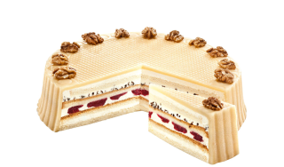 Y Pfalzgraf Marzipan Cremetorte ca. 16 Portionen / 1.95kg